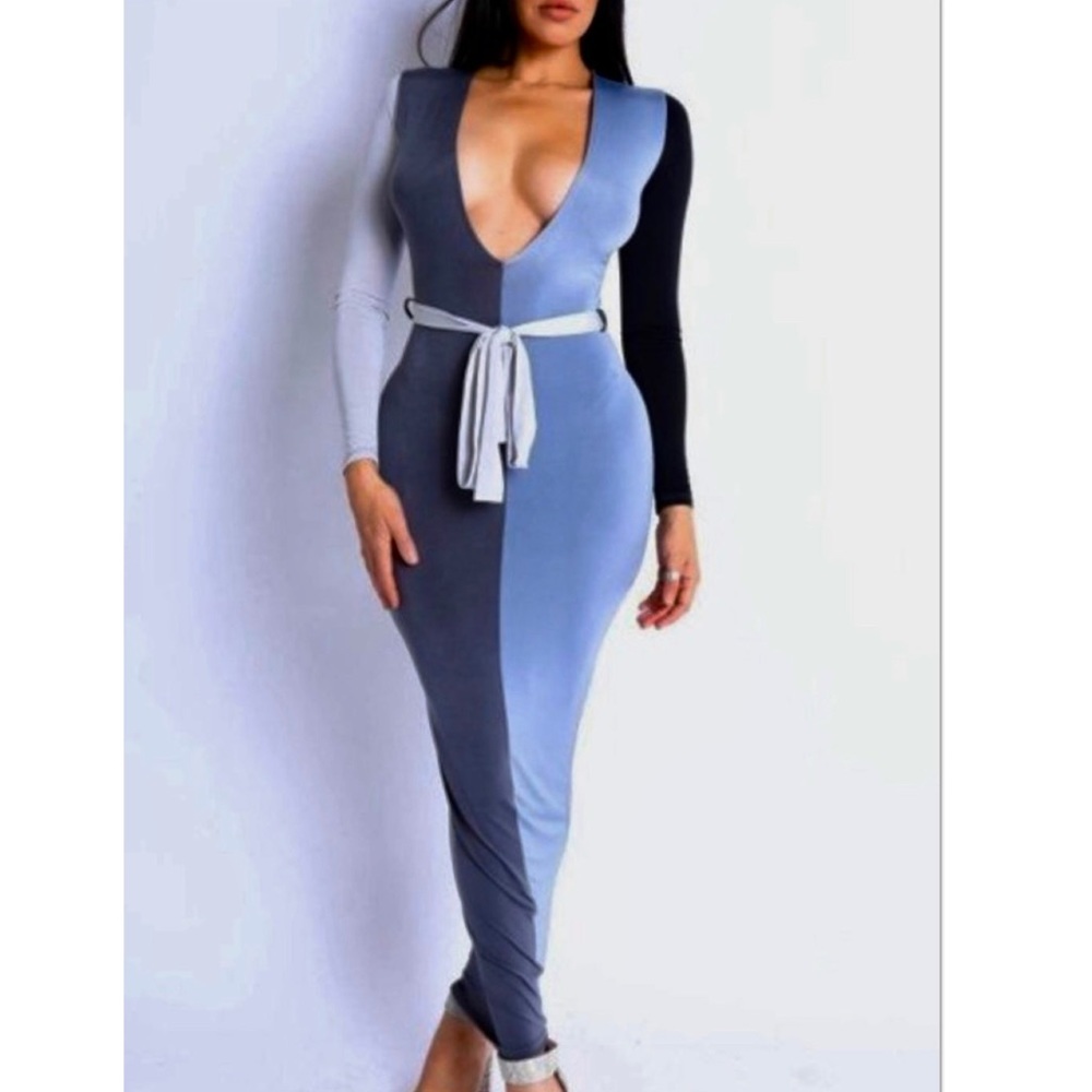 Shades Of Blue Dress